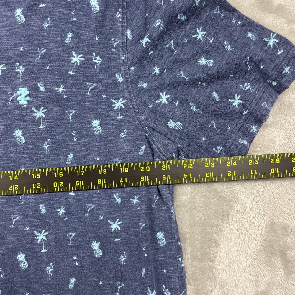Izod Saltwater Relaxed Classics Short Sleeve Polo Men's Size Large - Picture 5 of 8
